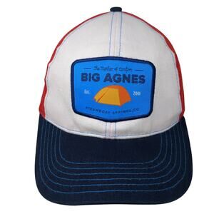 Big Agnes Est. 2001 Snapback Trucker Cap Multicolor OS Adjustable Mesh Back